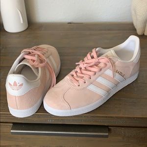 Adidas Pastel Pink Gazelles